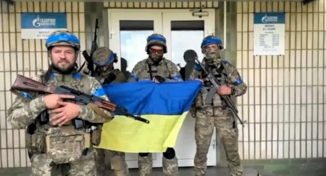 ウクライナ軍兵士、ロシア都市「制圧」の動画を投稿　SNS上で拡散　占領地拡大の可能性も